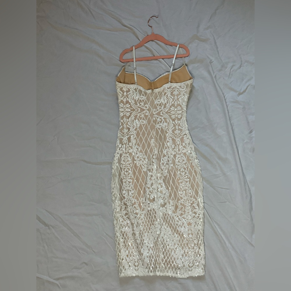 Lulus mini sequin bodycon dress women’s size XS - Picture 3 of 5